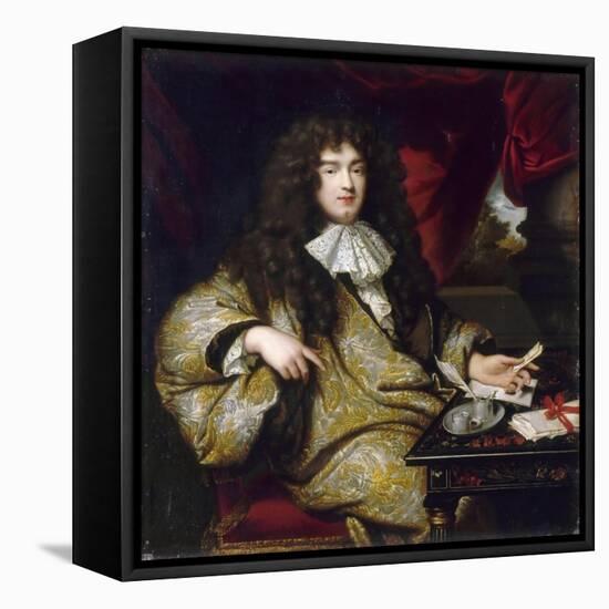 Jean-Baptiste Colbert, Marquis De Seignelay (1651-169)-Jean-Marc Nattier-Framed Stretched Canvas