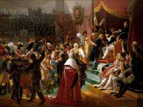 Napoleon Pays Homage to the Courage of the Wounded-Jean-Baptiste Debret-Giclee Print