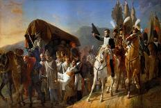 Napoleon Pays Homage to the Courage of the Wounded-Jean-Baptiste Debret-Giclee Print