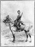Officer of Hussars, 1889-Jean Baptiste Edouard Detaille-Framed Stretched Canvas