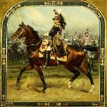 General d'Hautpoul on Horseback-Jean Baptiste Edouard Detaille-Framed Stretched Canvas