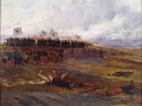Scots Guards Drilling in Rotten Row, 1880-Jean-Baptiste Edouard Detaille-Giclee Print