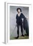 Jean Baptiste Faure (1830-1914) as Hamlet, 1877-Edouard Manet-Framed Giclee Print