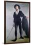 Jean Baptiste Faure (1830-1914) as Hamlet, 1877-Edouard Manet-Framed Giclee Print