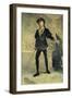 Jean Baptiste Faure-Edouard Manet-Framed Giclee Print