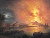 The Eruption of Vesuvius-Jean Baptiste Genillion-Framed Giclee Print