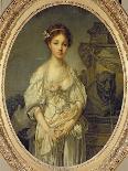 A Young Woman, Bust Length-Jean-Baptiste Greuze-Giclee Print