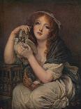 'Woman With Doves', 1799-1800, (c1915)-Jean-Baptiste Greuze-Giclee Print