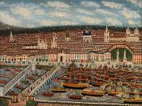View of Bordeaux, 1884 (Oil on Canvas)-Jean-baptiste Guiraud-Giclee Print