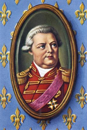 Louis XVIII Portrait of