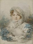 Portrait of Ekaterina Pavlovna Bagration (1783-185), Née Skavronska-Jean-Baptiste Isabey-Giclee Print