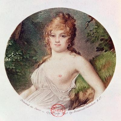 Theresa De Cabarrus (1773-1835) Aka Madame Tallien, Printed by Boussod, Valadon and Company, 1895