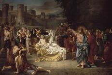 Virgil Reading Sixth Canto of Aeneid, 1818-1821-Jean-Baptiste Joseph Wicar-Giclee Print