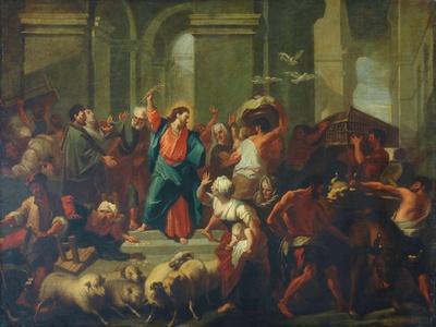 Christ Expelling The Sellers From The Temple