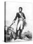 Jean Baptiste Jules Bernadotte (1763-184) French Revolutionary Soldier-Francois Josephe Kinson-Stretched Canvas
