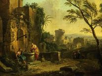 La Samaritaine Au Puits (The Samaritan Woman)-Jean Baptiste Lallemand-Giclee Print