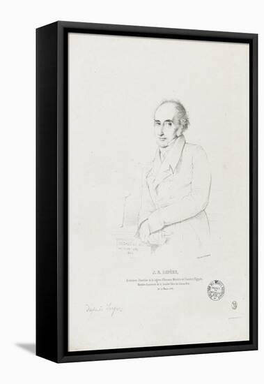 Jean-Baptiste Lepère (1761-1844), architecte-Jean-Auguste-Dominique Ingres-Framed Stretched Canvas