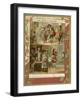 Jean-Baptiste Lully, French Composer-null-Framed Giclee Print
