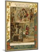 Jean-Baptiste Lully, French Musician and Composer-null-Mounted Giclee Print