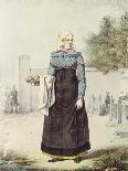 A Frisian Waffle Seller-Jean-Baptiste Madou-Giclee Print