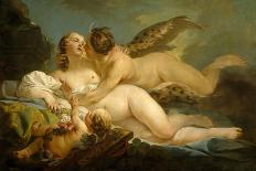 Jupiter and Antiope, 1745-1749-Jean Baptiste Marie Pierre-Giclee Print