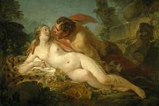 Jupiter and Antiope, 1745-1749-Jean Baptiste Marie Pierre-Giclee Print