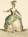 Costume for Venus in Several Operas, Engraved by the Artist, circa 1780-Jean Baptiste Martin-Framed Giclee Print