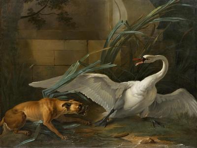 Swan Attacked by a Dog, 1745
