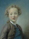 A Boy with a Book, C1740-Jean-Baptiste Perronneau-Giclee Print