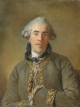 Le Marquis De Puente-Fuerte, 1761-62-Jean-Baptiste Perronneau-Giclee Print