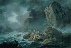 Seascape in a Storm-Jean Baptiste Pillement-Giclee Print