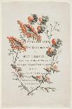 Ornament. Chinoiserie. Flowers and Birds., 1770-Jean Baptiste Pillement-Stretched Canvas