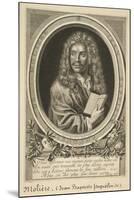 Jean-Baptiste Poquelin (1622-1673) known as Molière-Nicolas Habert-Mounted Giclee Print