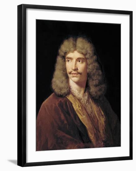 Jean Baptiste Poquelin, Called Molière-Jean Baptiste Mauzaisse-Framed Art Print