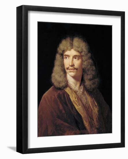 Jean Baptiste Poquelin, Called Molière-Jean Baptiste Mauzaisse-Framed Art Print