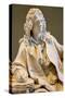 Jean Baptiste Poquelin known as Moliere, 18Th Century (Marble)-Jean-jacques Caffieri-Stretched Canvas