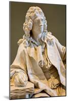 Jean Baptiste Poquelin known as Moliere, 18Th Century (Marble)-Jean-jacques Caffieri-Mounted Giclee Print