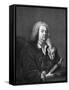 Jean-Baptiste Rousseau portrait painting-Jacques Andre Joseph Camelot Aved-Framed Stretched Canvas