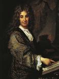 Portrait of Nicolas Boileau-Jean-Baptiste Santerre-Giclee Print