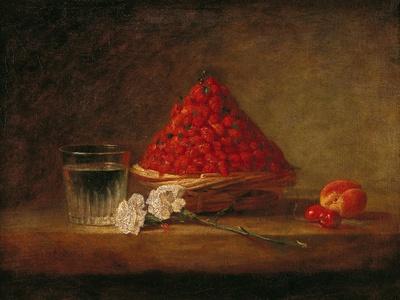 Basket with Wild Strawberries, circa 1761