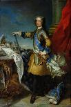 Portrait of Louis XV-Jean-Baptiste van Loo-Framed Giclee Print