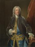 The Right Honourable Stephen Poyntz, of Midgeham, Berkshire, C.1740-Jean-Baptiste van Loo-Framed Stretched Canvas