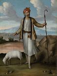 Albanian Herdsman-Jean Baptiste Vanmour-Art Print