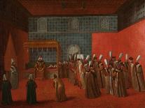 Whirling Dervishes, c.1730-Jean Baptiste Vanmour-Giclee Print