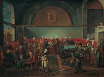 Dinner at the Palace in Honour of an Ambassador, 1720S-Jean-Baptiste Vanmour-Giclee Print