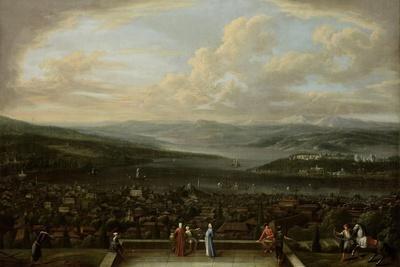 View of Istanbul from the Dutch Embassy at Pera, Jean Baptiste Vanmour