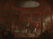 Fête champêtre with Turkish Courtiers under a Tent, c.1720-37-Jean Baptiste Vanmour-Giclee Print