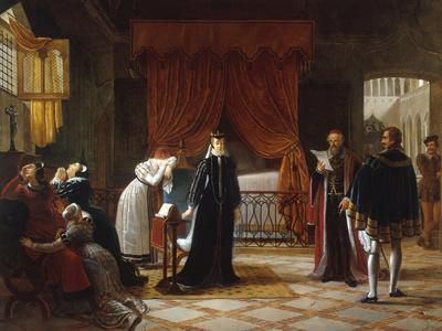 Mary Stuart's Death Sentence, c.1808