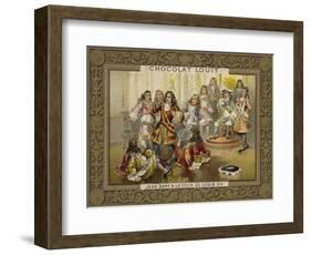 Jean Bart at the Court of Louis XIV-null-Framed Giclee Print