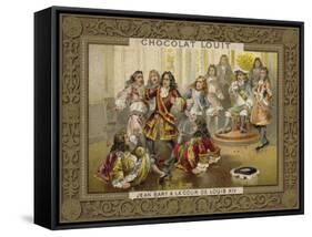 Jean Bart at the Court of Louis XIV-null-Framed Stretched Canvas